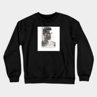 Cristiano Ronaldo In Vector Art Style Crewneck Sweatshirt